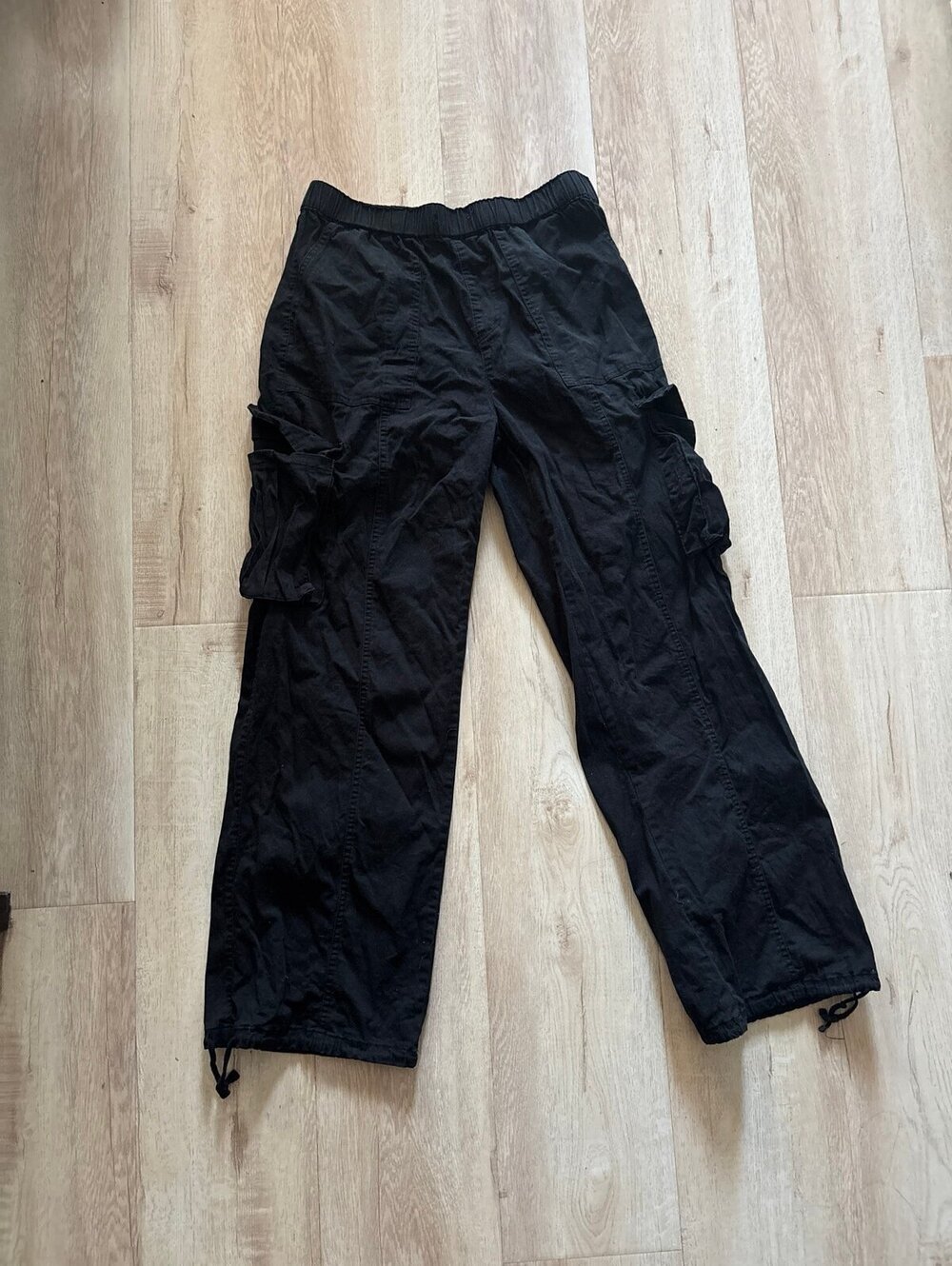 Cargo pants mid-rise black